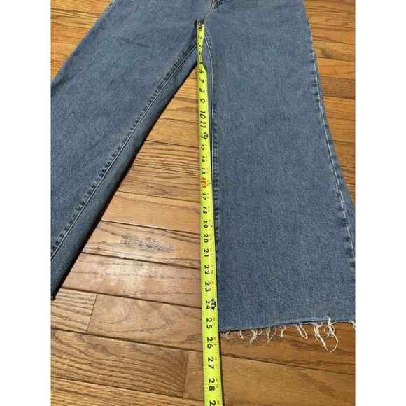 The Ragged Priest Women’s Cropped Flared Jeans High Waist Size 30 / 10 - Picture 10 of 13